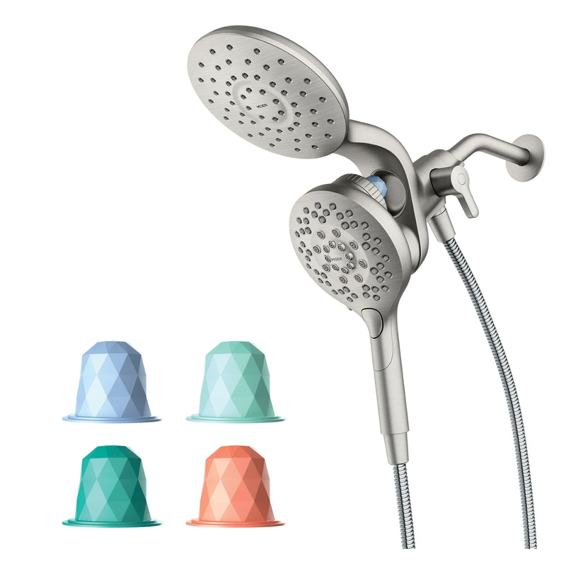 Moen INLY Brushed Nickel 6 settings Showerhead Combo 1.75 gpm