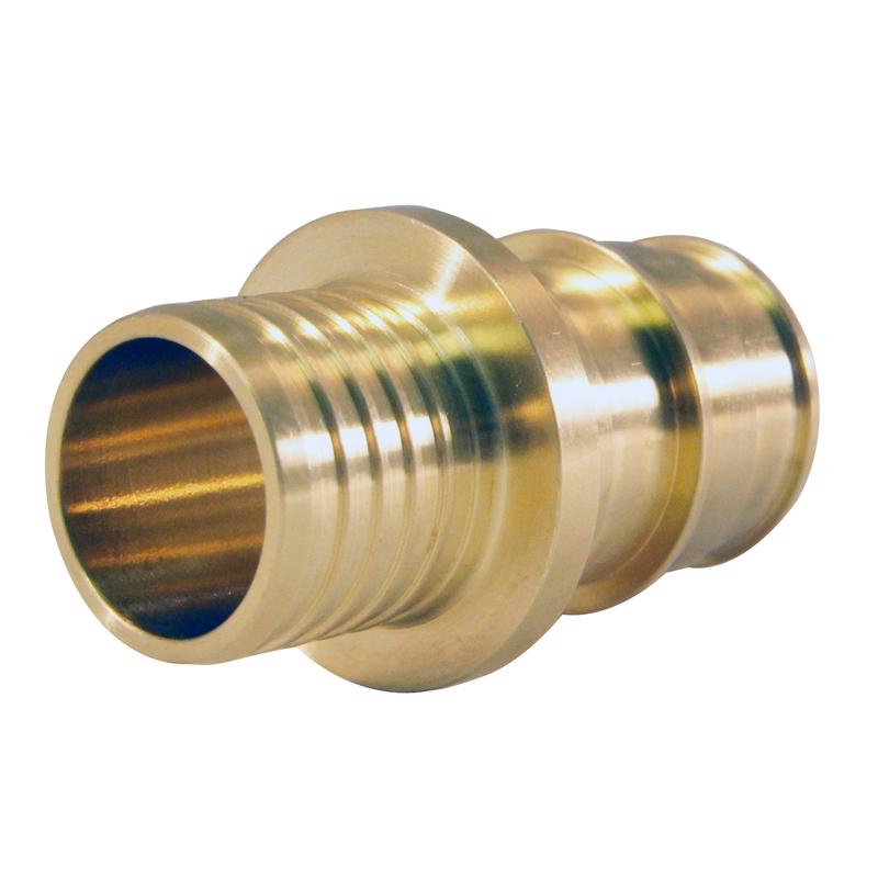 Apollo PEX-A 1/2 in. Expansion PEX in to X 1/2 in. D Barb Brass Coupling