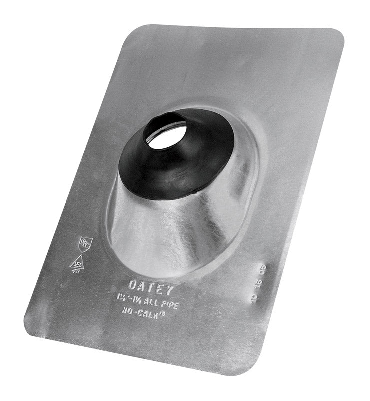 Oatey No-Calk 9 in. W X 12-1/2 in. L Aluminum Roof Flashing Silver
