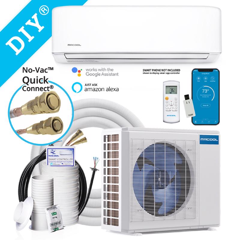 MRCOOL DIY 4th Gen 1 Zone 12000 BTU 22.5 SEER Ductless Mini Split Heat Pump