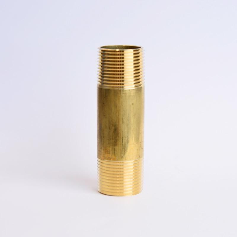 1 in. MPT X 1 in. D MPT Red Brass Nipple 4 in. L