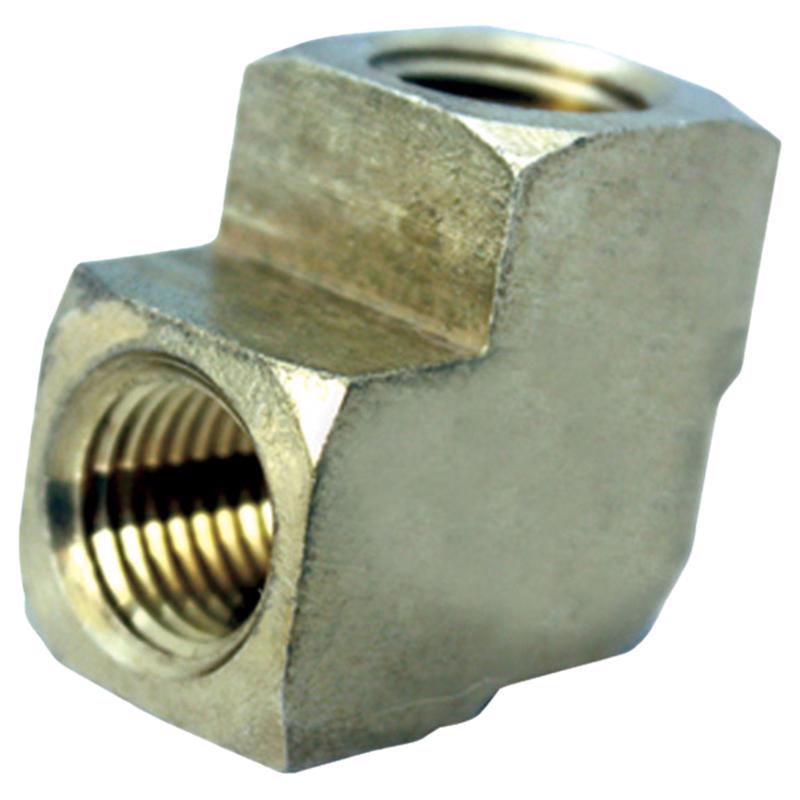 1/2 in. FPT X 3/8 in. D FPT Brass 90 Degree Elbow