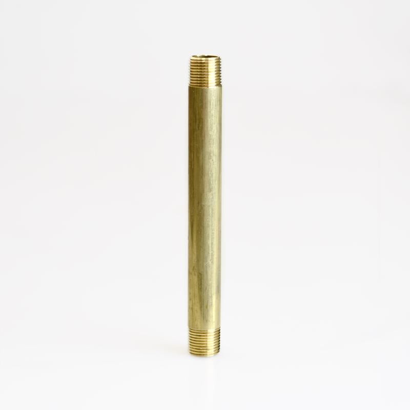 3/8 in. MPT in. X 3/8 in. D MPT in. Brass Nipple 6 in. L