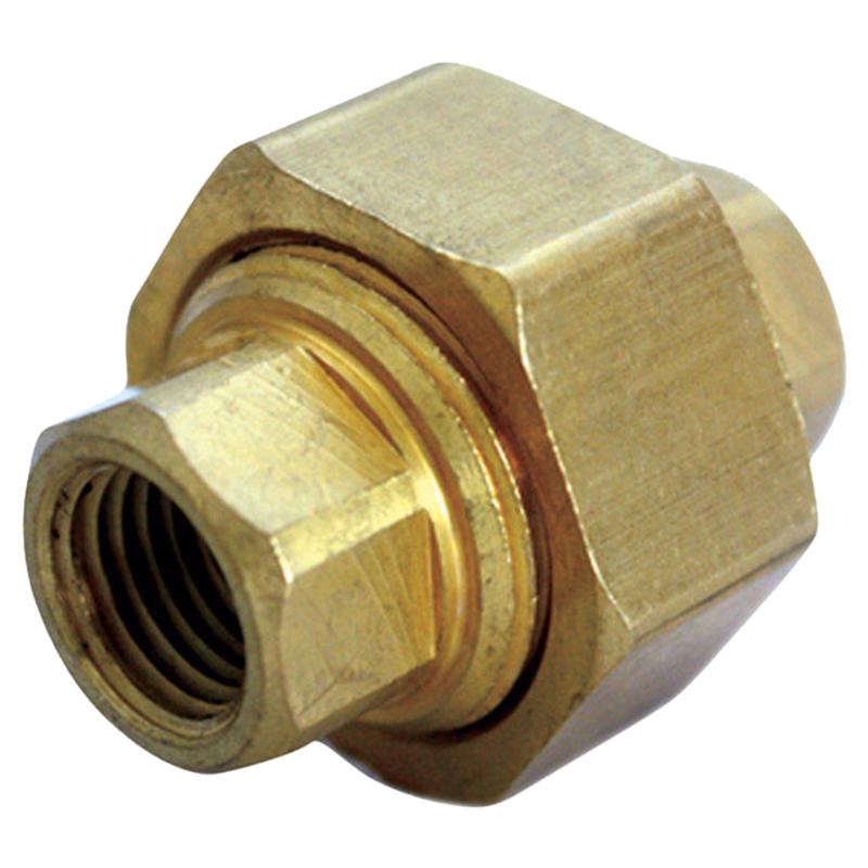 1/2 in. FPT X 1/2 in. D FPT Yellow Brass Union