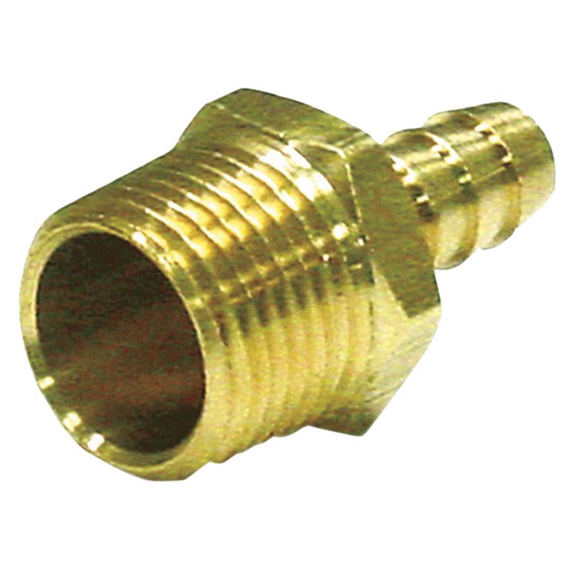 Brass 3/8 in. D X 3/4 in. D Adapter 1 pk