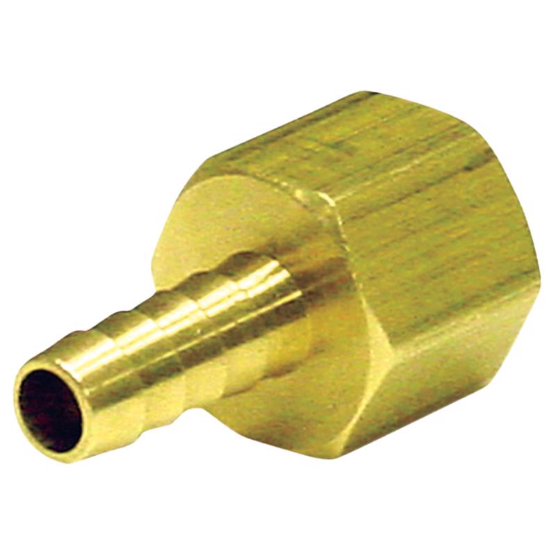 Brass 1/8 in. D X 3/8 in. D Adapter 1 pk