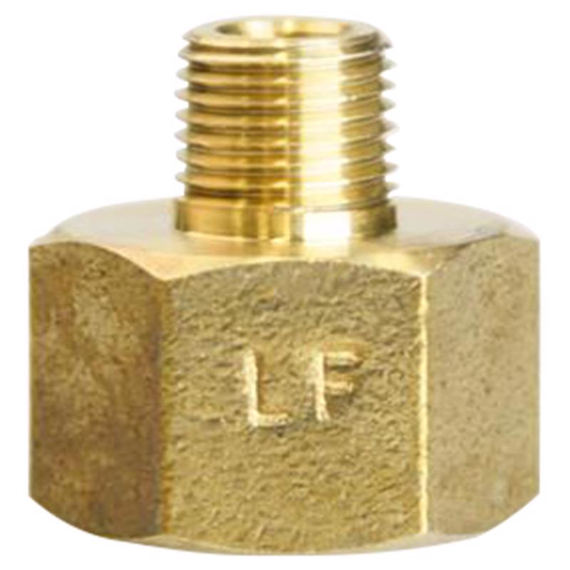 3/8 in. FPT X 1/8 in. D MPT Brass Reducing Coupling