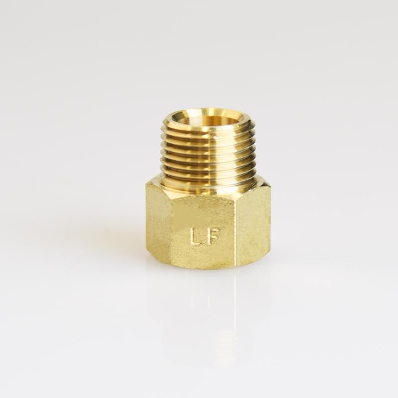 3/8 in. FPT X 3/8 in. D MPT Brass Reducing Coupling