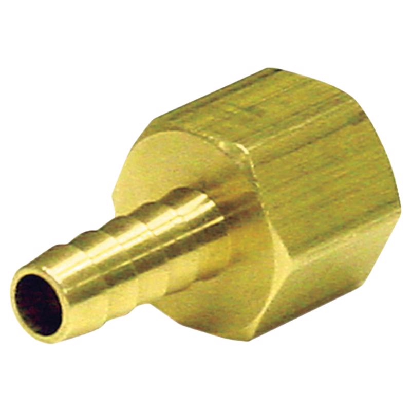 Brass 1/4 in. D X 3/16 in. D Adapter 1 pk
