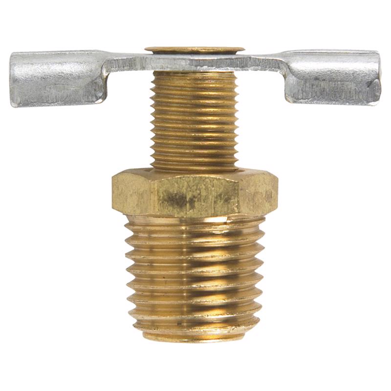 1/4 in. Brass Needle Drain Cock