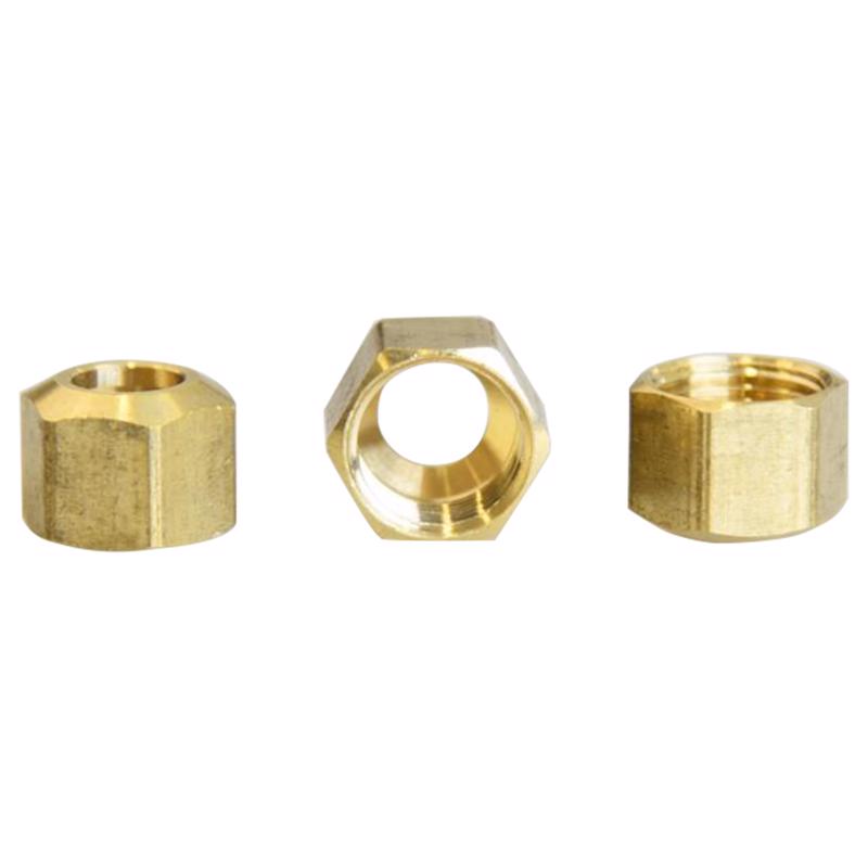 5/16 in. Compression X 5/16 in. D Compression Brass Nut