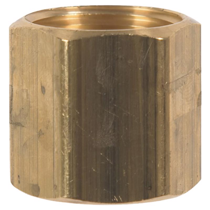 Brass 3/4 in. D X 3/4 in. D Hose Adapter 1 pk