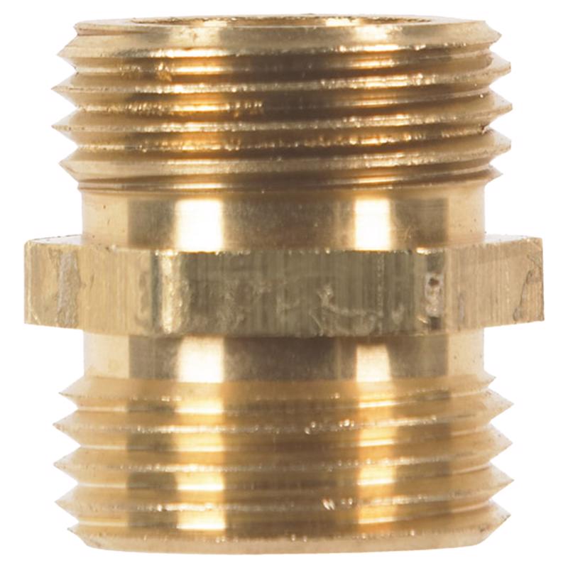 Brass 3/4 in. D X 3/4 in. D Hose Adapter 1 pk