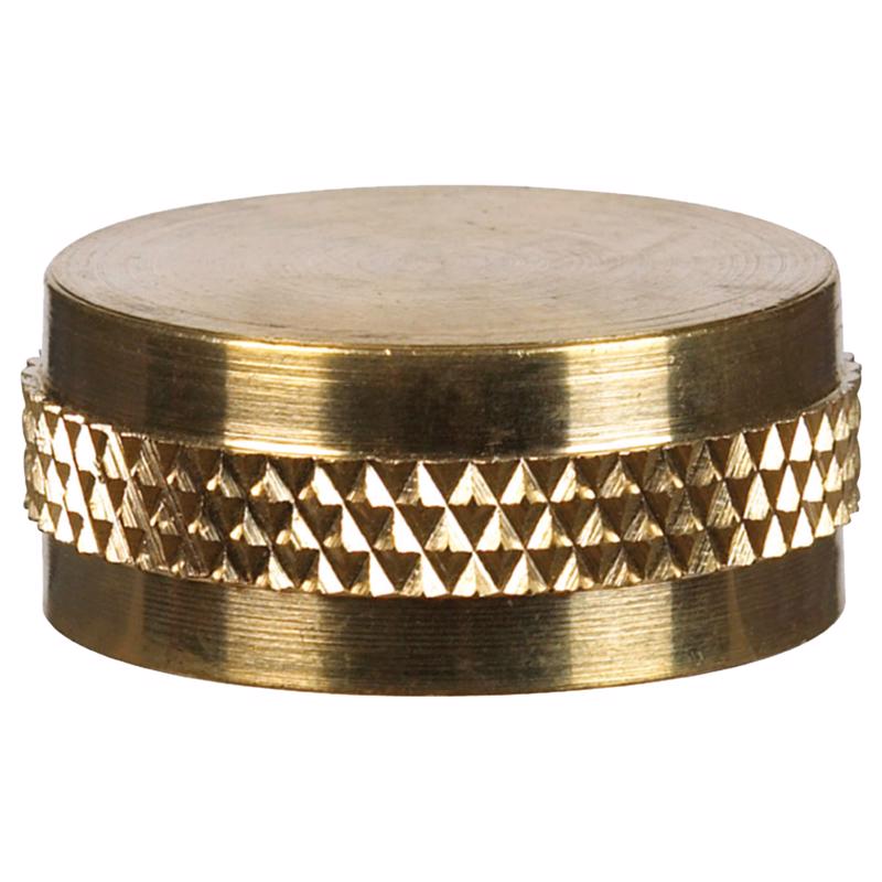 3/4 in. Female Brass Hose Cap