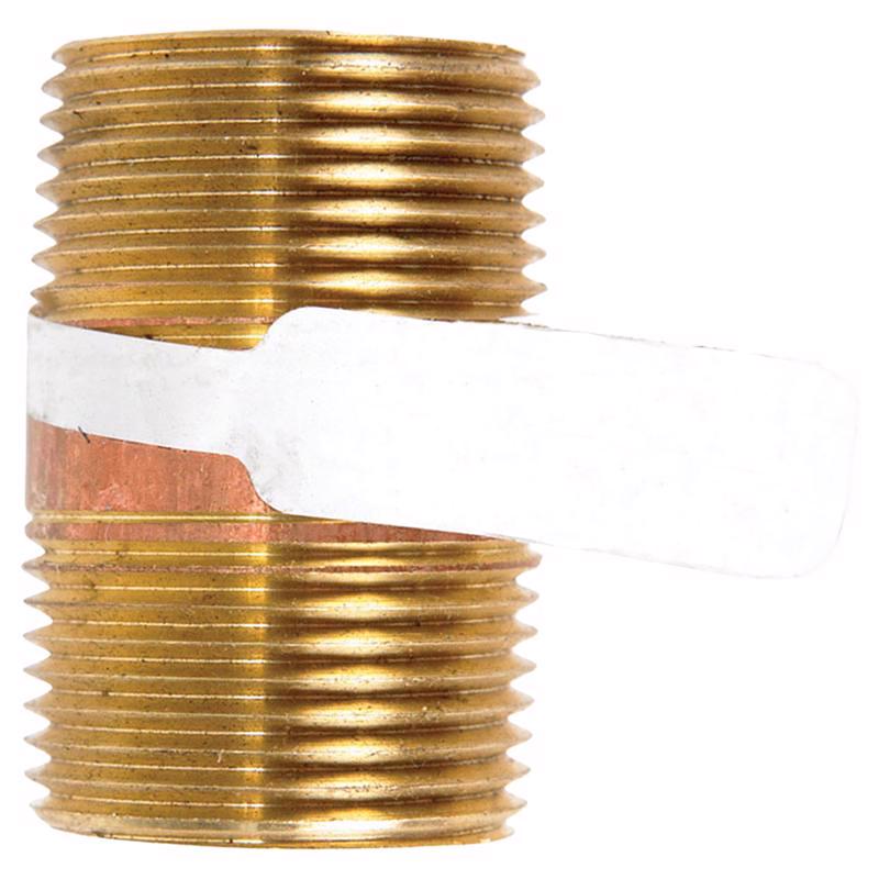 1 in. MPT X 1 in. D MPT Red Brass Nipple 2 in. L