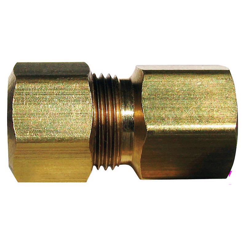 3/8 in. Compression X 1/2 in. D Female Brass Coupling