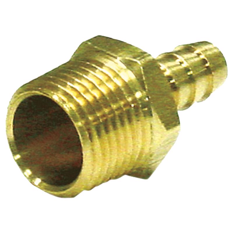 Brass 1/8 in. D X 1/4 in. D Adapter 1 pk