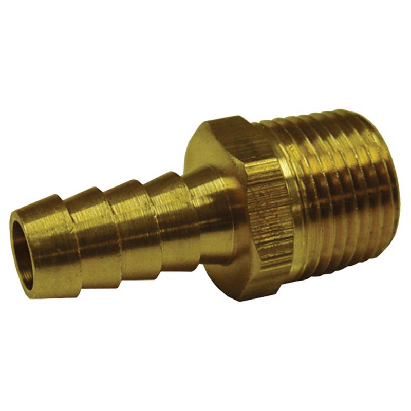 Brass 3/16 in. D X 1/4 in. D Adapter 1 pk
