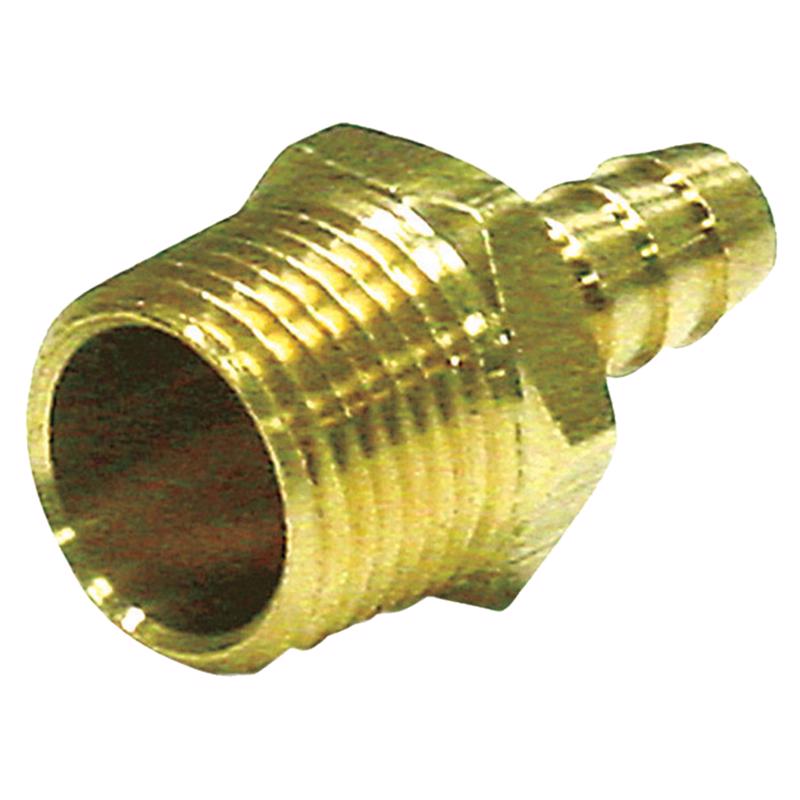 Brass 3/8 in. D X 1/4 in. D Adapter 1 pk
