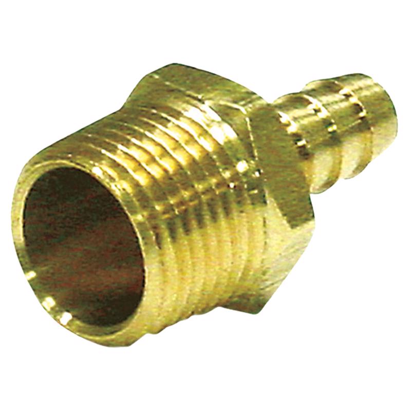 Brass 3/8 in. D X 1/2 in. D Adapter 1 pk
