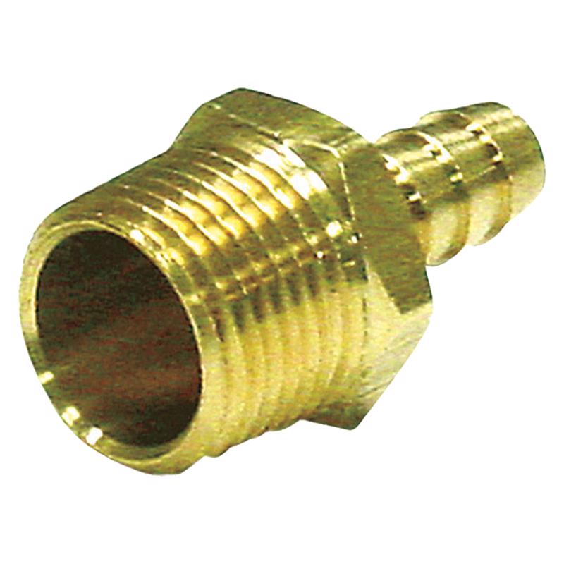 Brass 1/2 in. D X 3/8 in. D Adapter 1 pk