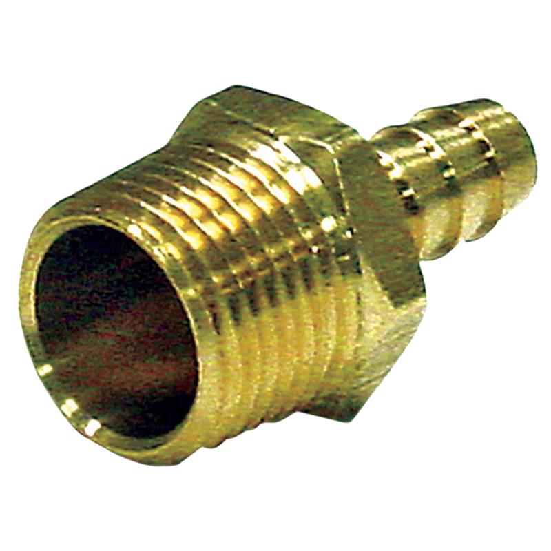 Brass 5/8 in. D X 1/2 in. D Adapter 1 pk
