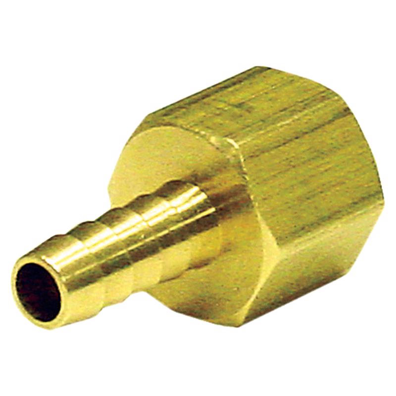 Brass 3/8 in. D X 1/2 in. D Adapter 1 pk