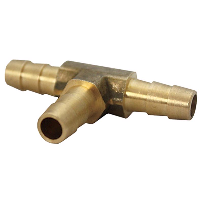 Brass 5/16 in. D X 5/16 in. D Tee Connector 1 pk