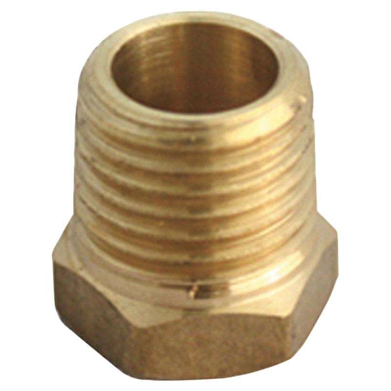 1/2 in. MPT X 1/8 in. D FPT Brass Hex Bushing