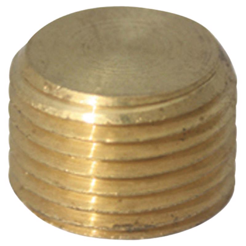 3/8 in. MPT Brass Counter Sunk Plug