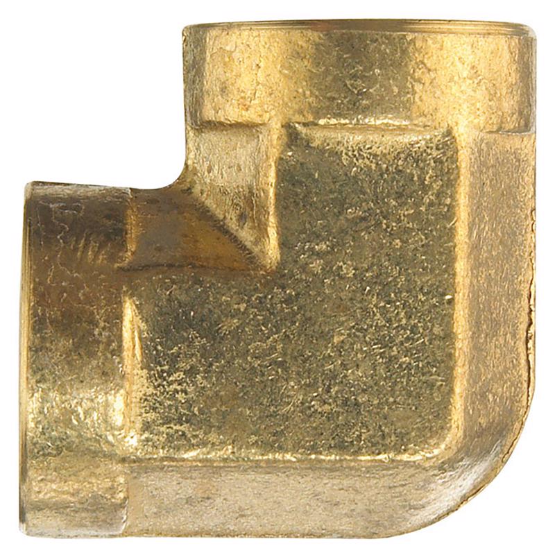 3/8 in. FPT X 3/8 in. D FPT Brass 90 Degree Elbow