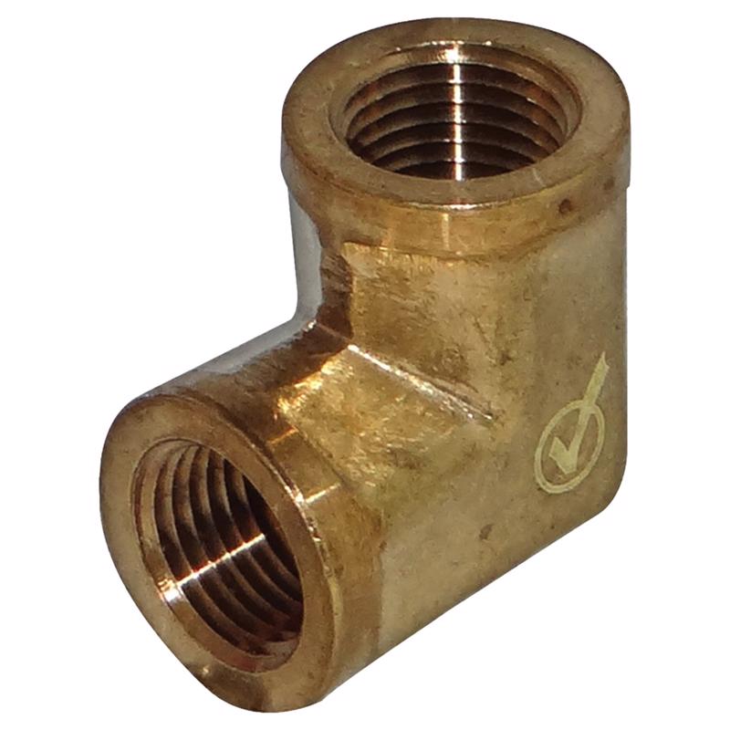 3/4 in. FPT X 3/4 in. D FPT Brass 90 Degree Elbow