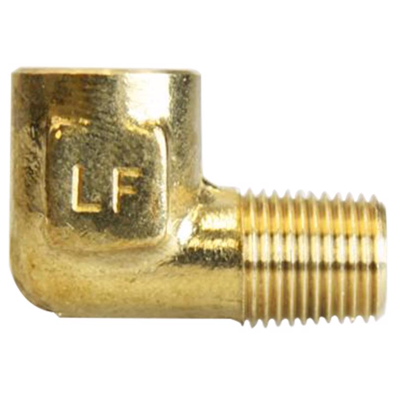 1/8 in. FPT X 1/8 in. D MPT Brass 90 Degree Street Elbow