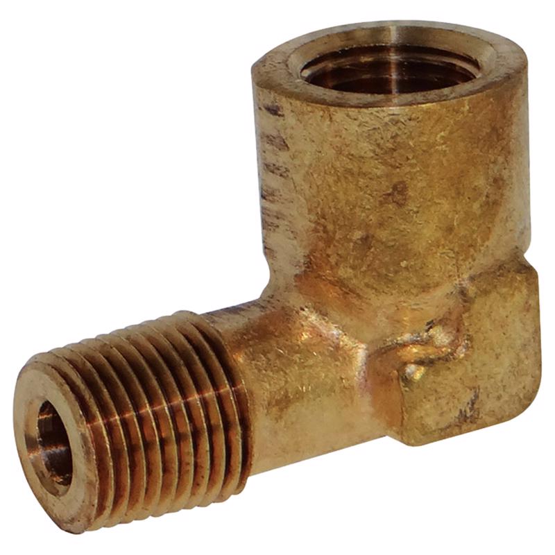 1/2 in. FPT X 1/2 in. D MPT Brass 90 Degree Street Elbow