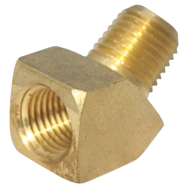 1/8 in. FPT X 1/8 in. D MPT Brass 45 Degree Street Elbow