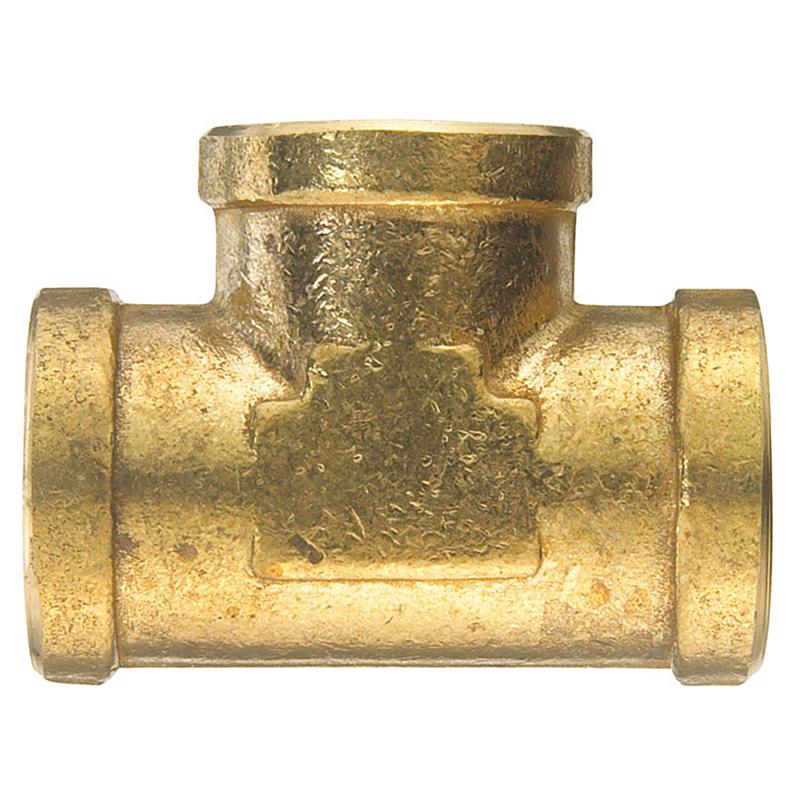 1/8 in. FPT X 1/8 in. D FPT Brass Tee