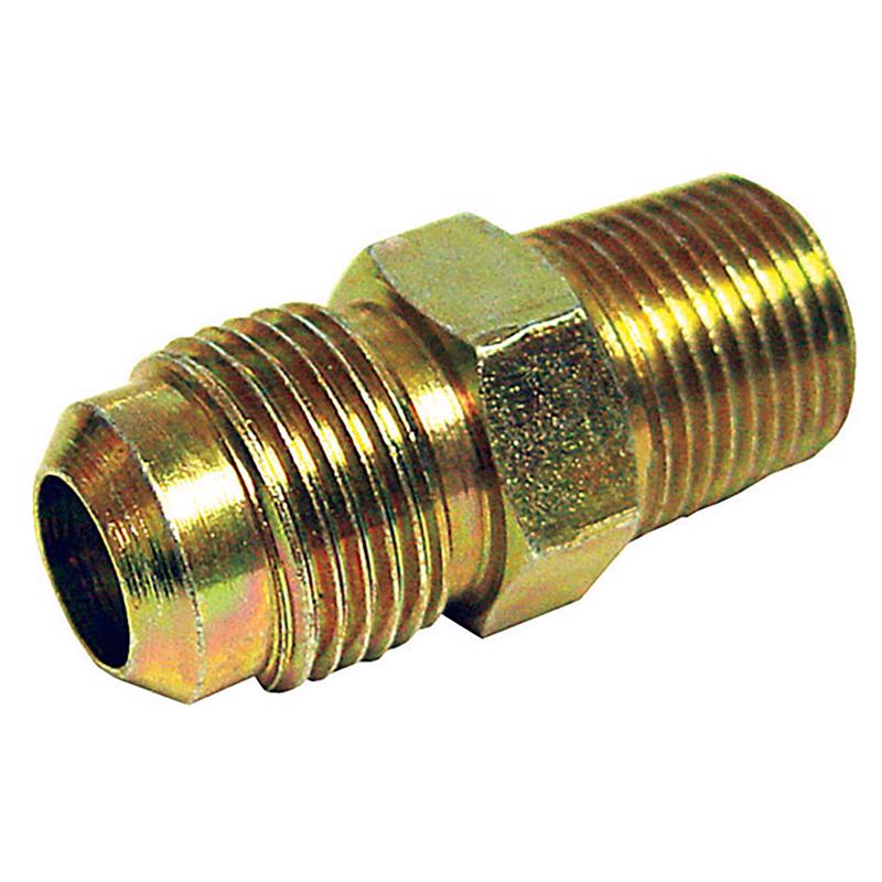 1/4 in. Flare X 1/8 in. D Male Brass Adapter