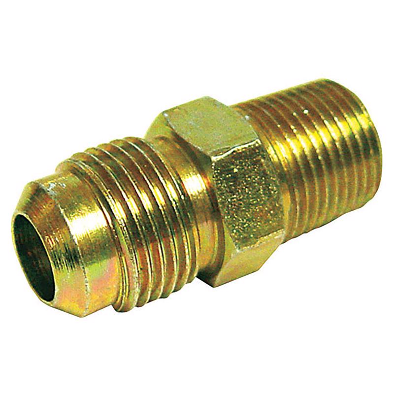 3/8 in. Flare X 1/4 in. D Male Brass Adapter