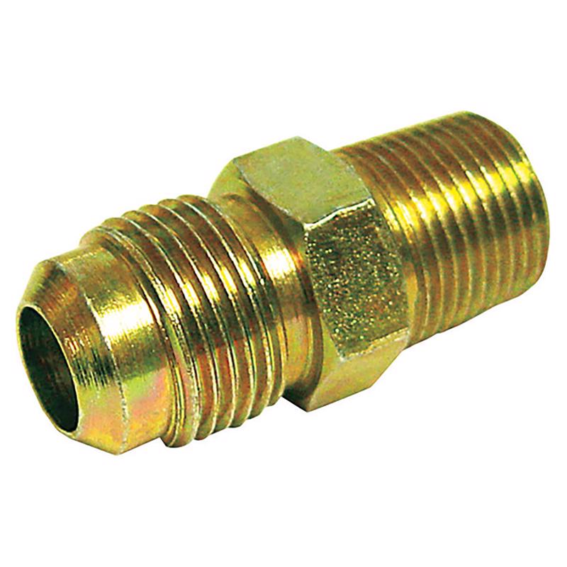 1/2 in. Flare X 1/2 in. D Male Brass Adapter