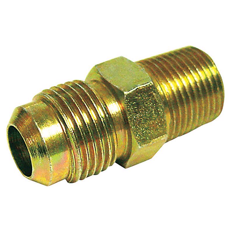 5/8 in. Flare X 1/2 in. D Male Brass Adapter