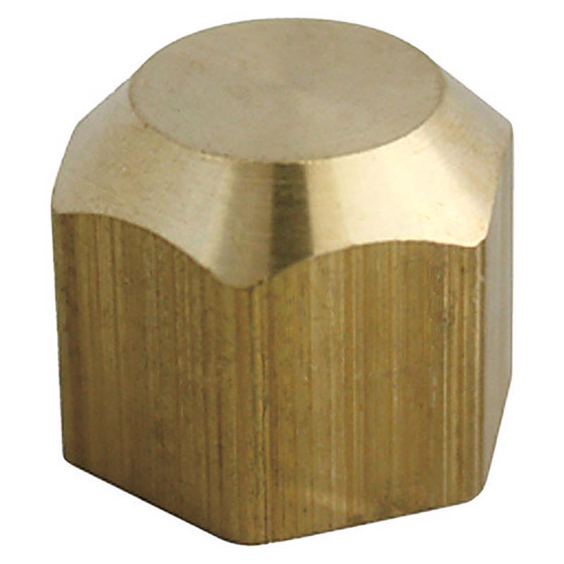 3/8 in. Flare Brass Cap