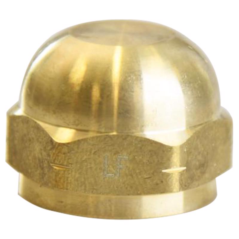 5/8 in. Flare Brass Cap