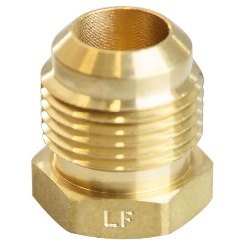 Ace 5/8 in. Flare Brass Hex Plug