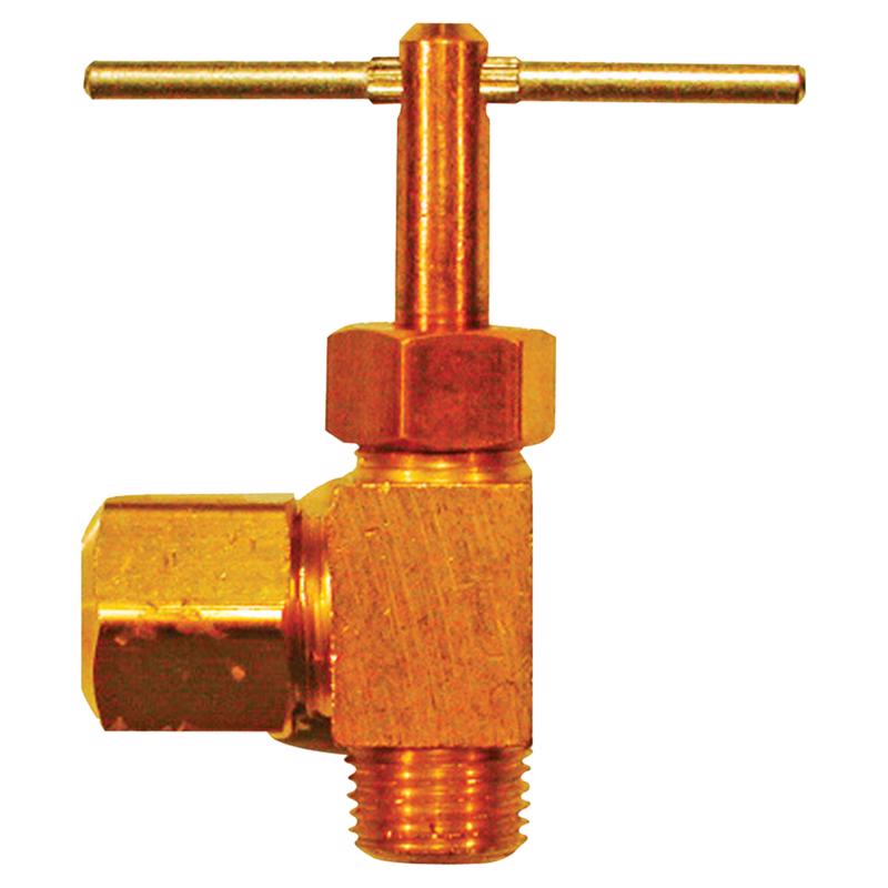 1/4 in. 1/8 in. Brass Angle Compression Valve