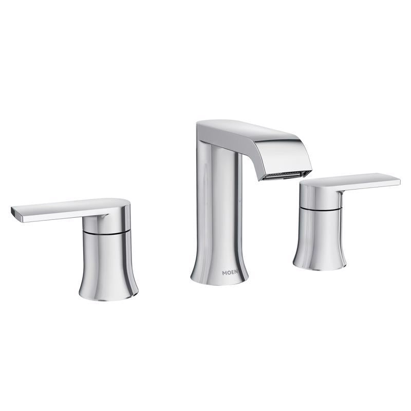 Moen Genta Chrome Widespread Bathroom Sink Faucet 8 - 16 in.