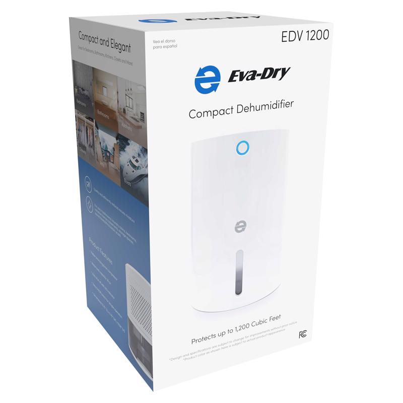 Eva-Dry 1200 ft 30 oz Mini Electric Dehumidifier