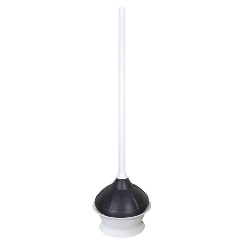 Korky Toilet Plunger 23 in. L X 6.5 in. D