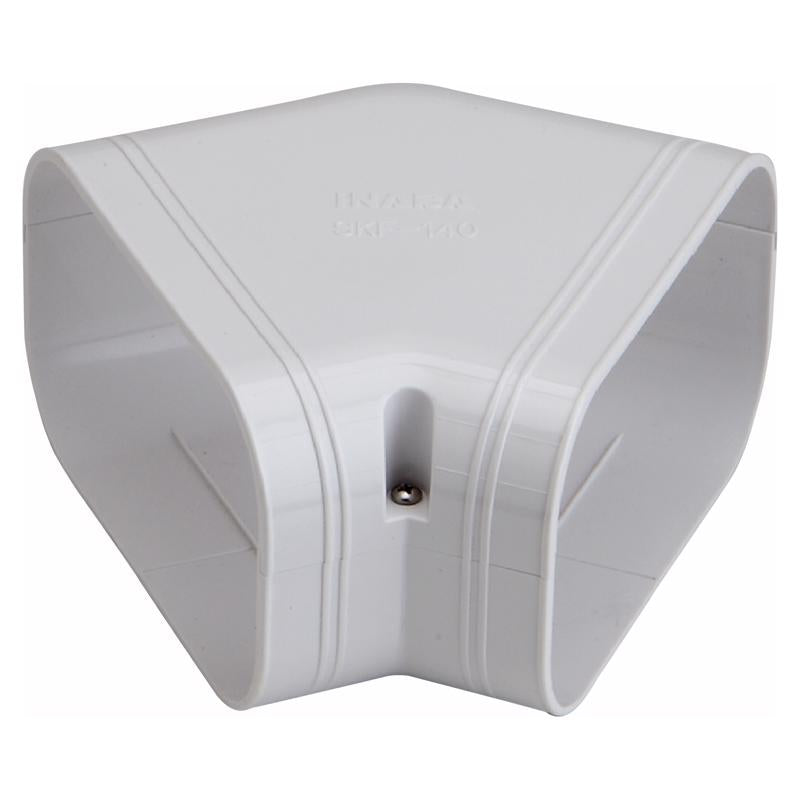 Slimduct Line Set Covers 6.25 in. W X 3.38 in. H White