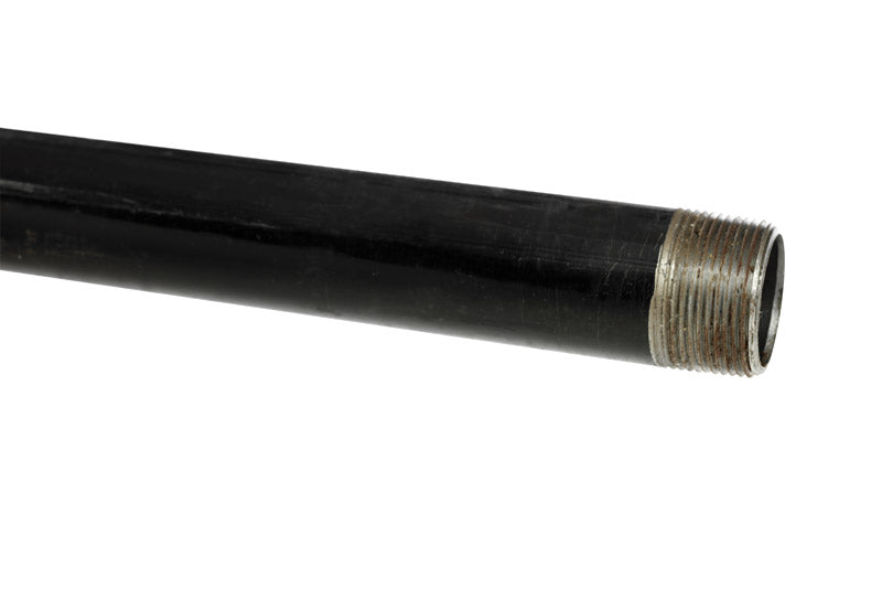 B&K Mueller 1-1/4 in. D X 60 in. L Black Steel Pre-Cut Pipe