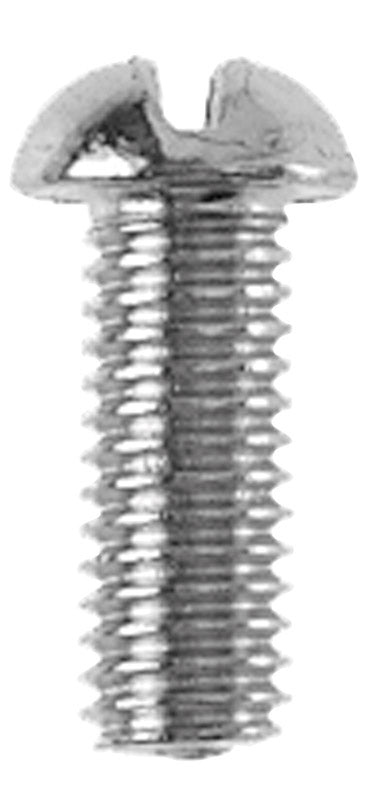 Danco No. 10-32 X 1/2 in. L Slotted Round Head Brass Bibb Screw 1 pk